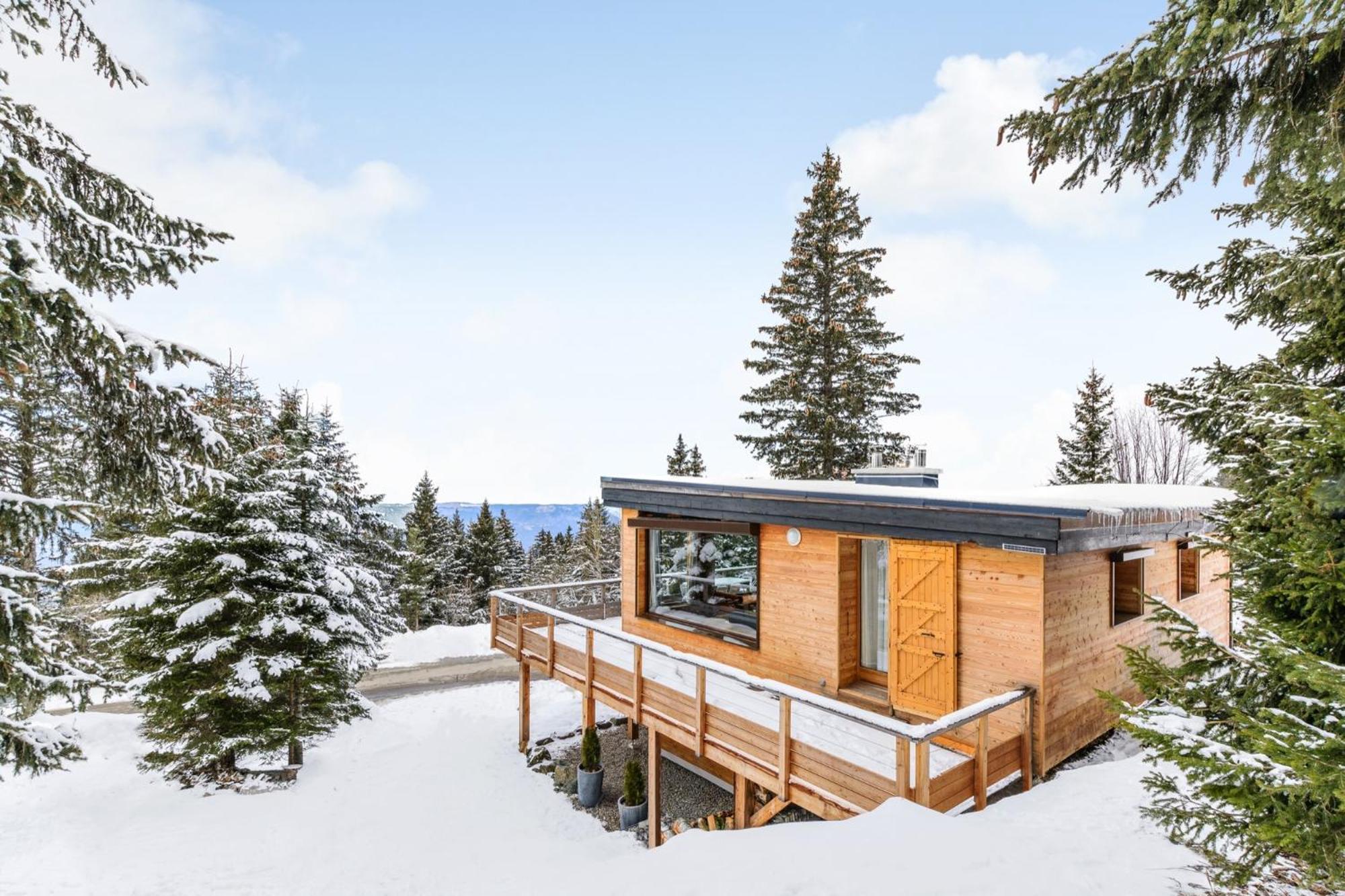 Grand Chalet Standing Avec Jacuzzi A Chamrousse Ski 1750 Buitenkant foto