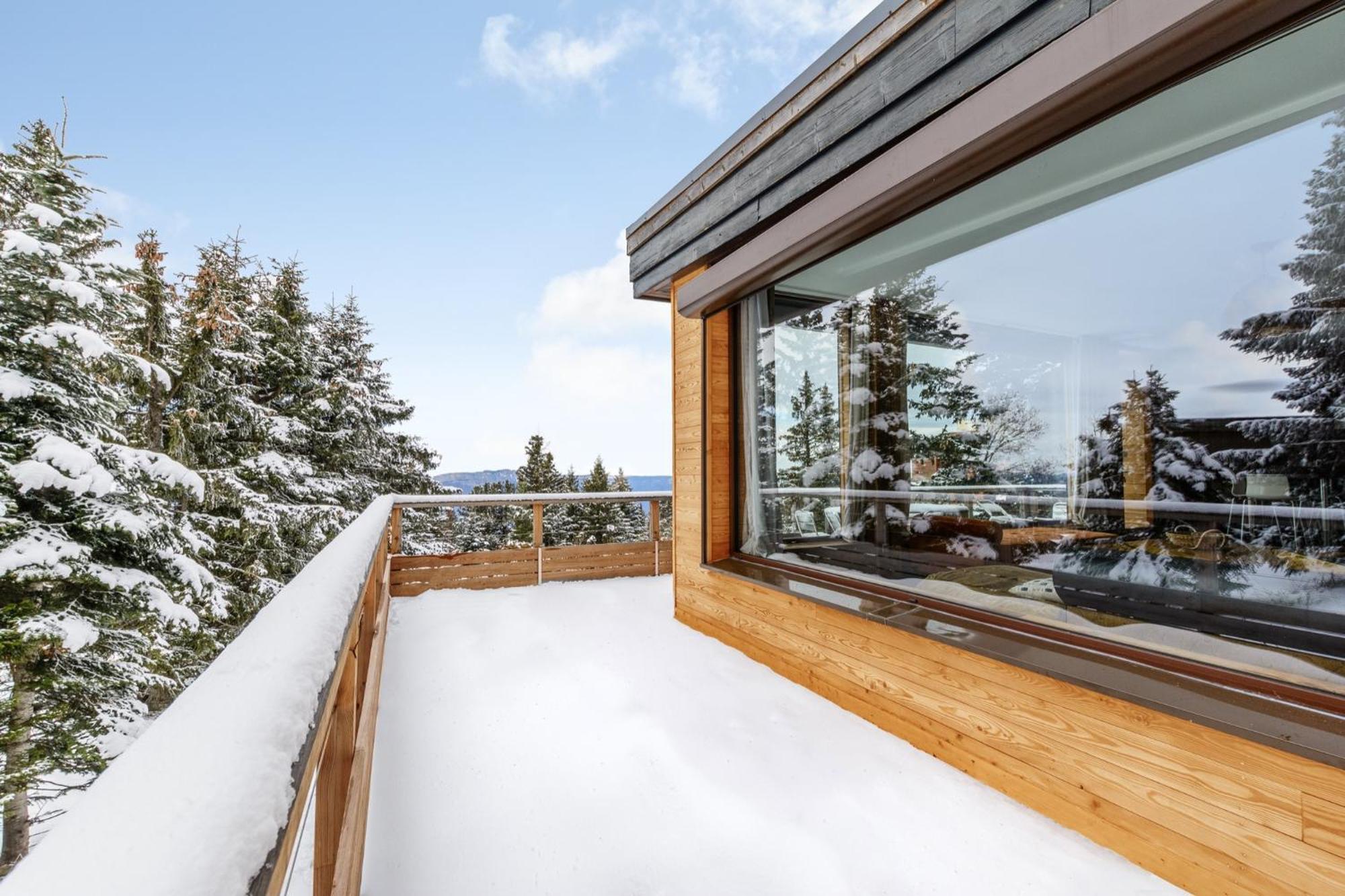 Grand Chalet Standing Avec Jacuzzi A Chamrousse Ski 1750 Buitenkant foto