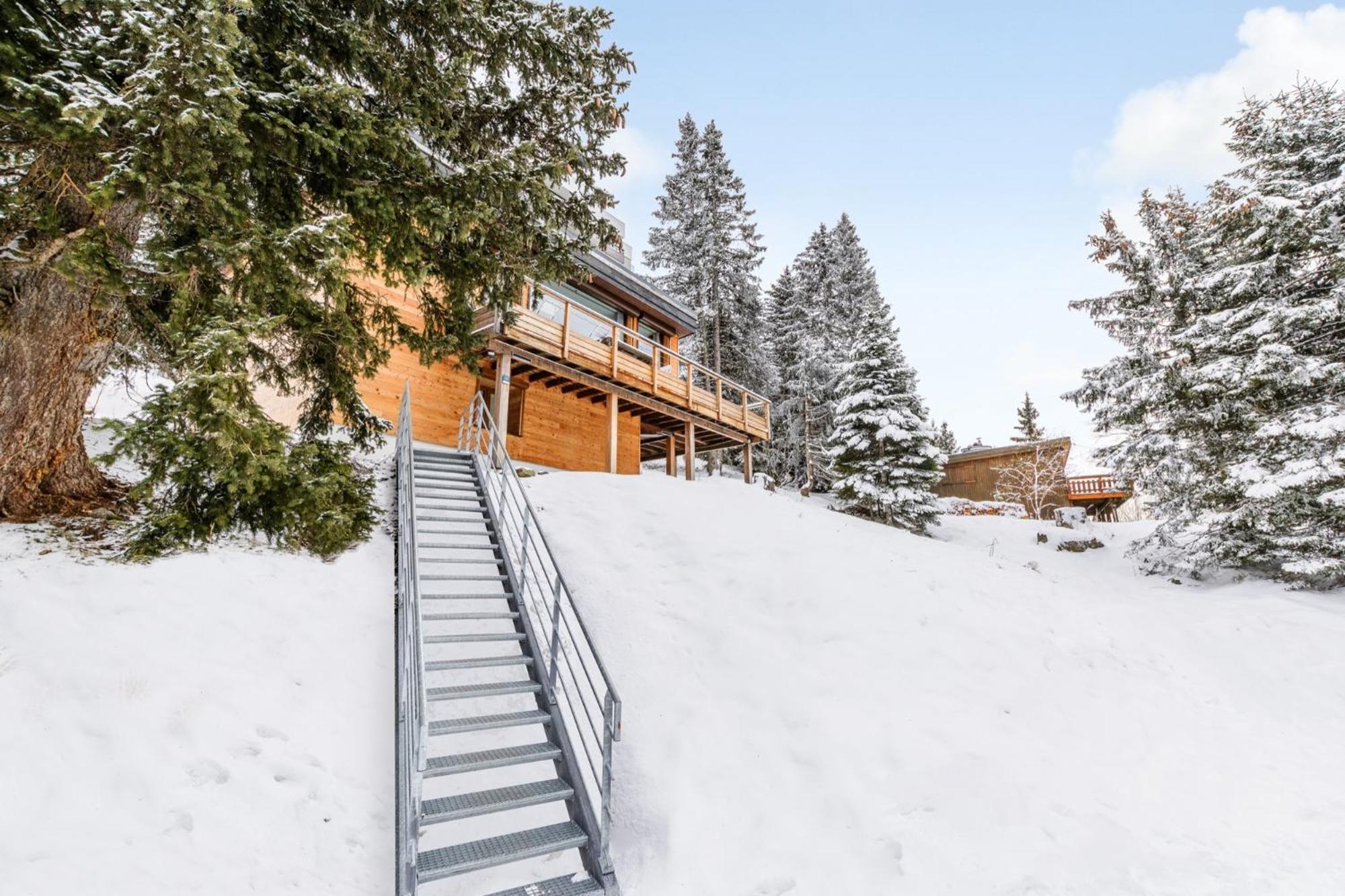 Grand Chalet Standing Avec Jacuzzi A Chamrousse Ski 1750 Buitenkant foto