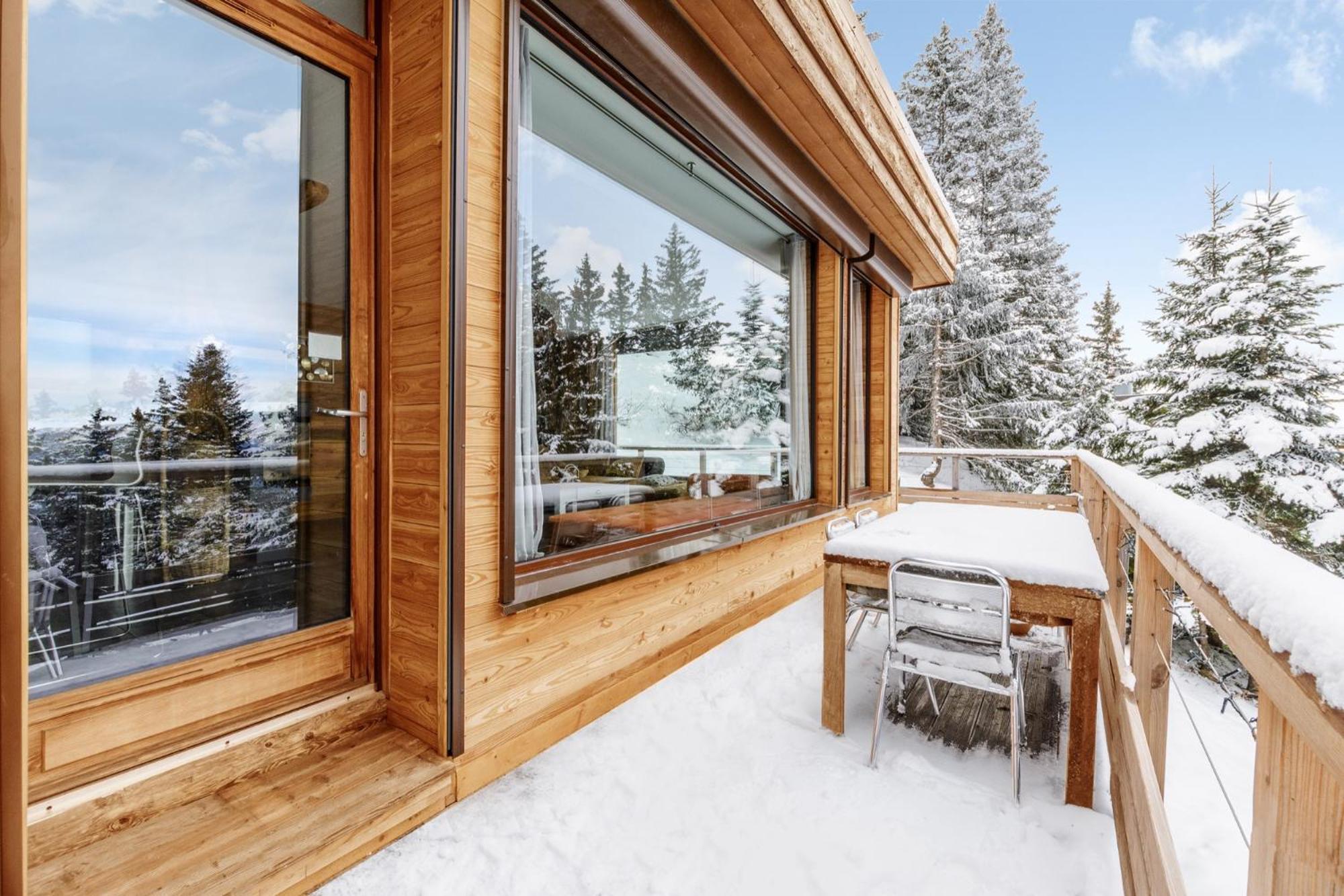 Grand Chalet Standing Avec Jacuzzi A Chamrousse Ski 1750 Buitenkant foto