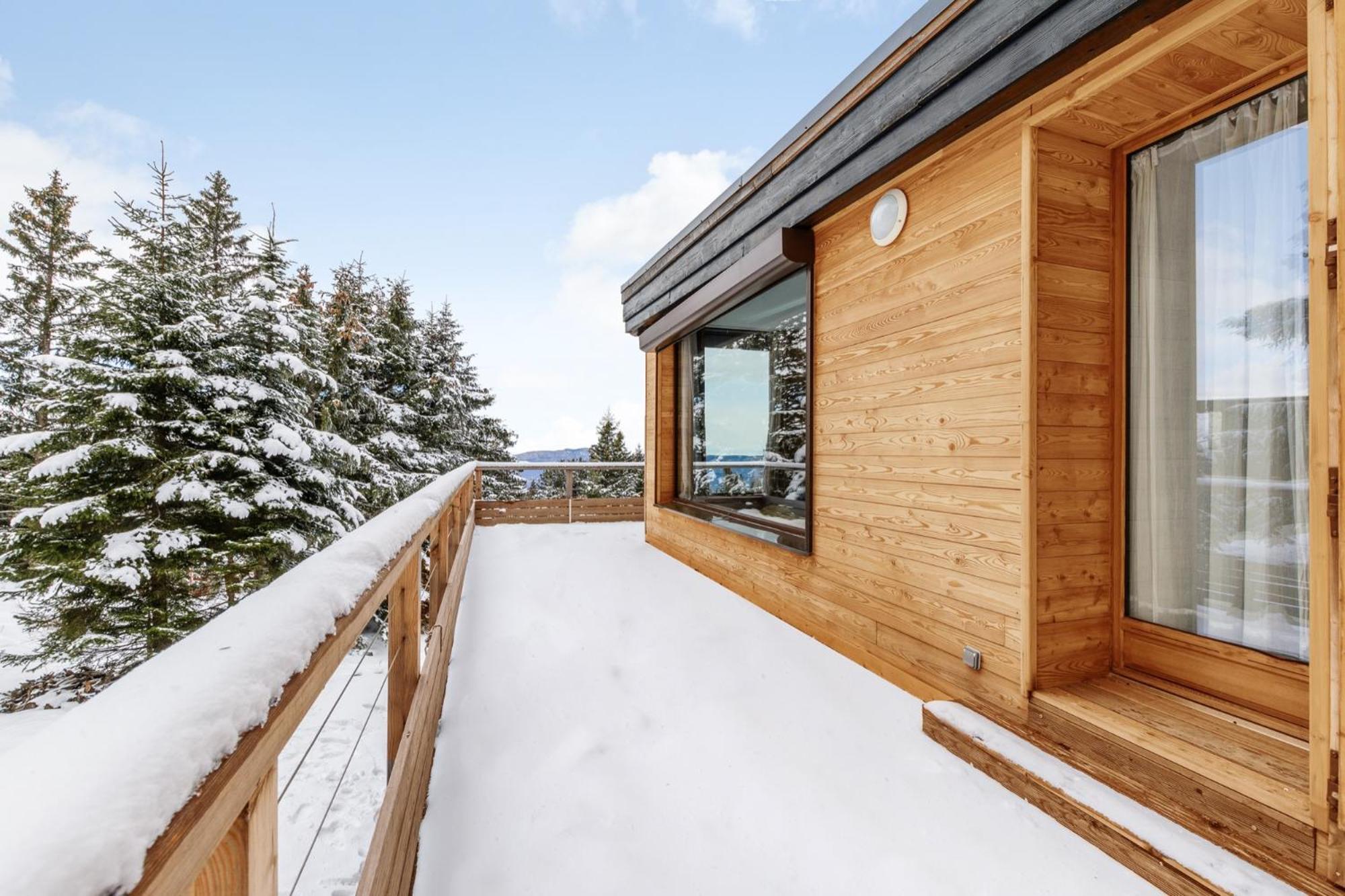 Grand Chalet Standing Avec Jacuzzi A Chamrousse Ski 1750 Buitenkant foto