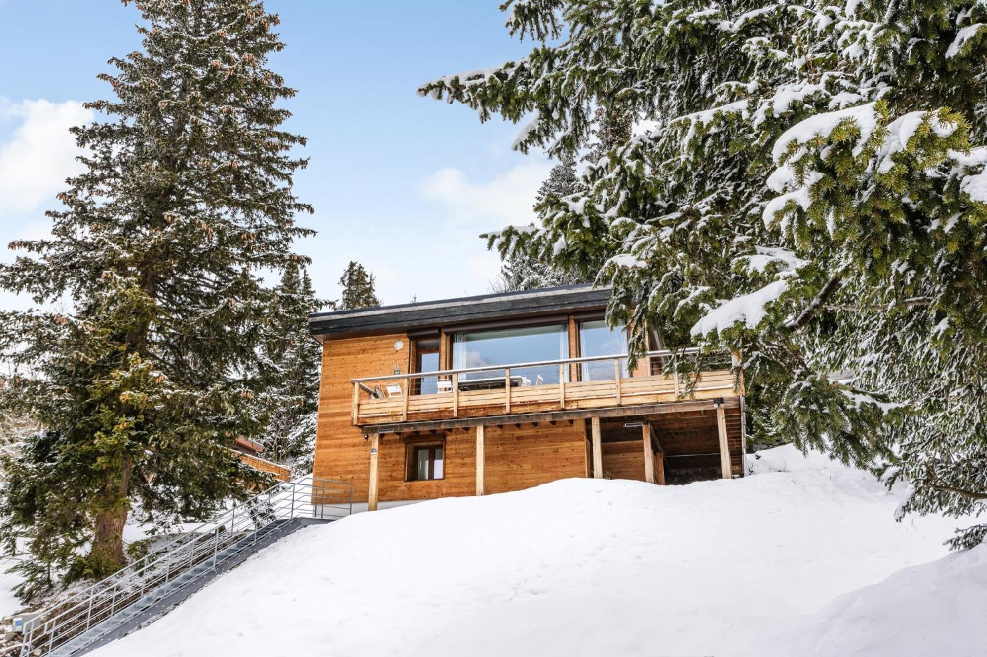 Grand Chalet Standing Avec Jacuzzi A Chamrousse Ski 1750 Buitenkant foto