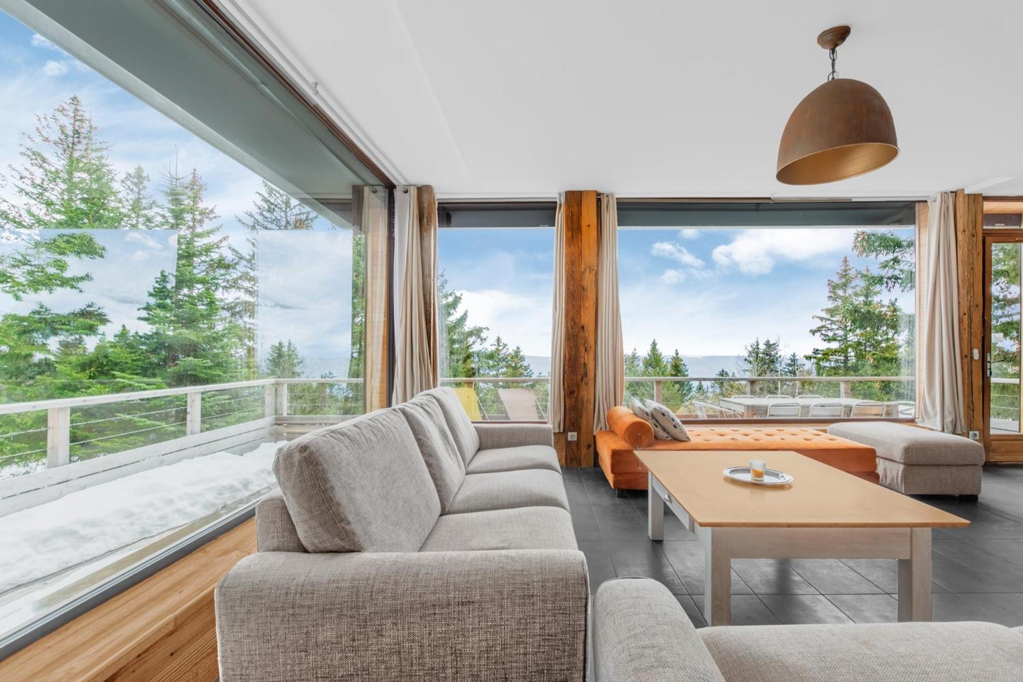 Grand Chalet Standing Avec Jacuzzi A Chamrousse Ski 1750 Buitenkant foto