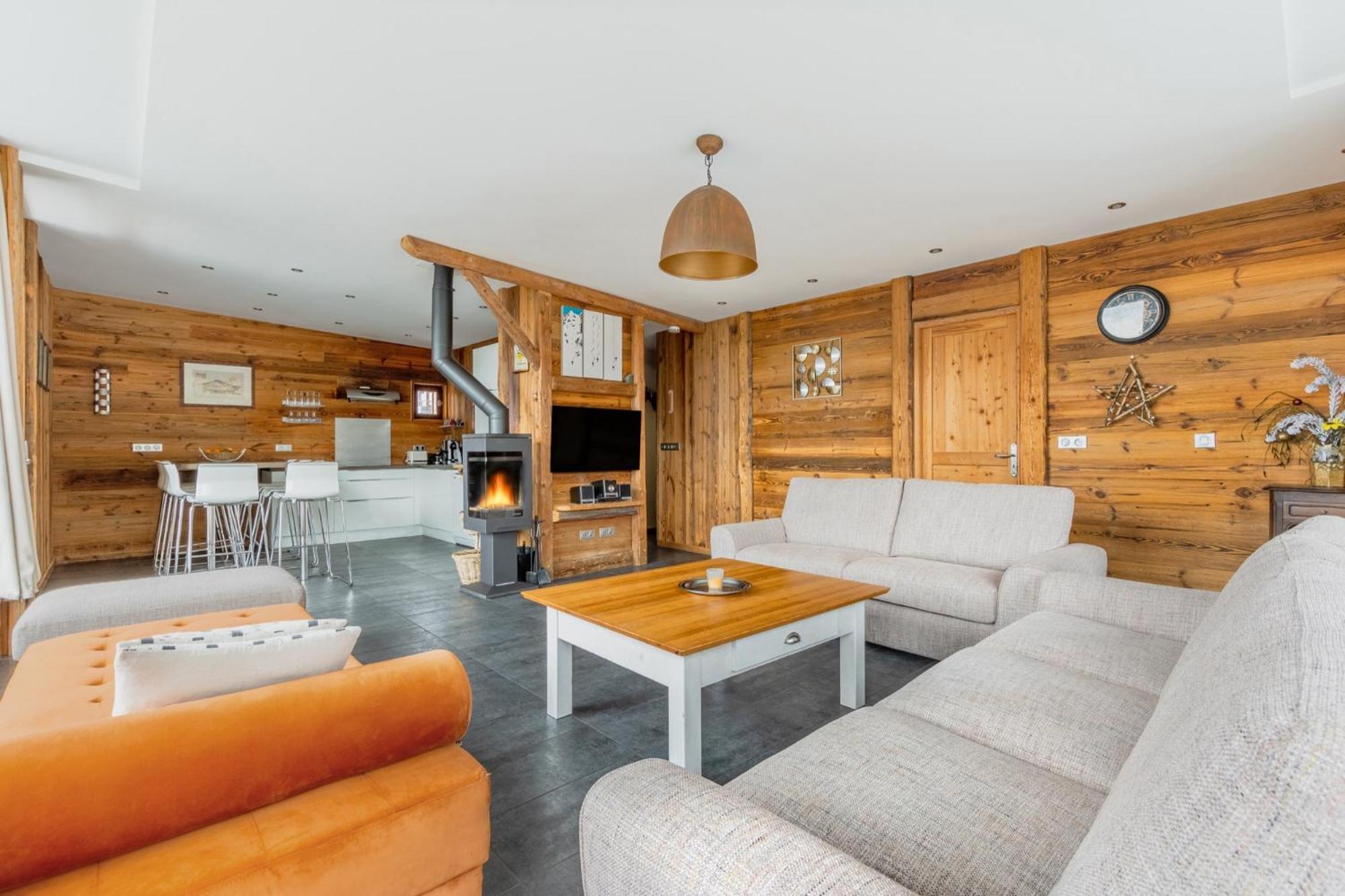 Grand Chalet Standing Avec Jacuzzi A Chamrousse Ski 1750 Buitenkant foto